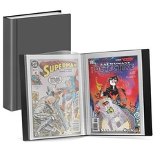 Dunwell Comic Book Storage Album - For Current, Silver Age, Regular Bagged an...