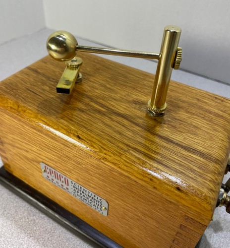 Antigua bobina de inducción Ruhmkorff Cenco Central Scientific Co. De colección brecha de chispa - Imagen 7 de 12