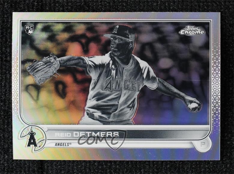 2022 Topps Chrome Negative Refractor Reid Detmers #79 09wc