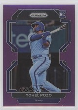 2022 Panini Prizm Tier II Purple Prizm Yohel Pozo #220 0y59