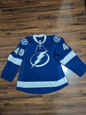 Tampa Bay Lightning 13/14 Game Issued #49 Danick Gauthier Reebok MiC Jersey