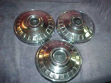 Chevy Ii Nova Corvair 62-65 Dog Dish Bowl 9.5 Hubcap 3 Nice Driver Slum Caps