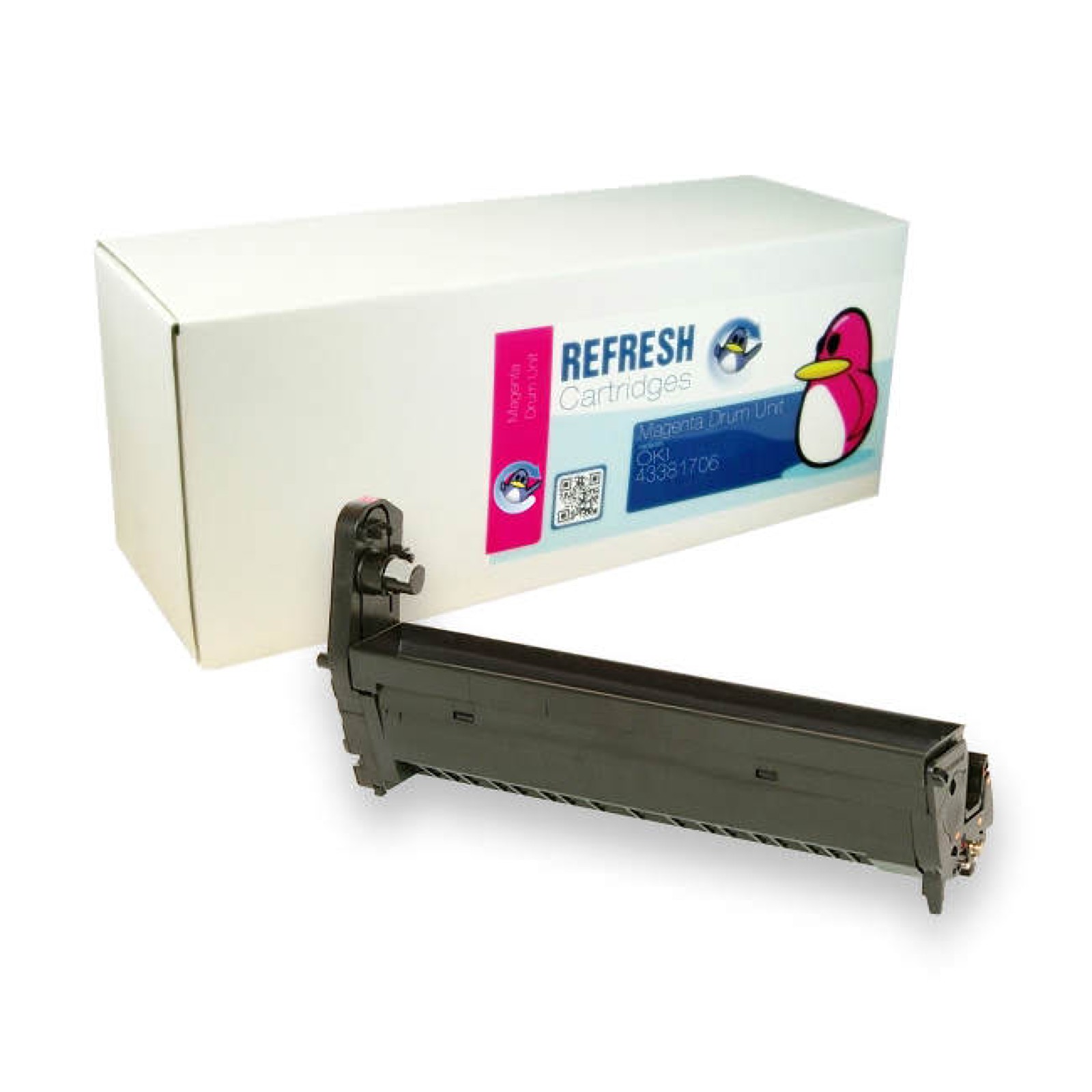 Refresh Cartridges Magenta Drum 43381706 Compatible With Oki Printers