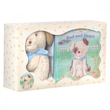 Bunnies By The Bay Gift Set Cricket Island Bud And Skipit Book  Plush