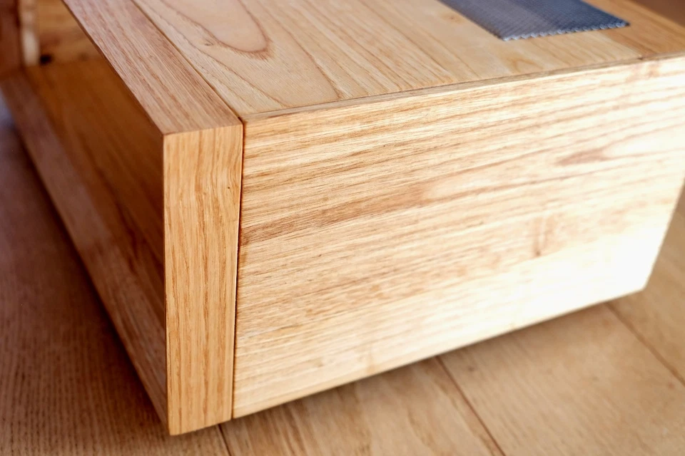 Handmade solid chesnut woodcase for Marantz 1060, 1030, 2010, and other WC-10 - Immagine 4 di 4