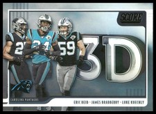 Eric Reid / James Bradberry / Luke Kuechly 2020 Score #3D-LEJ 3D Panthers