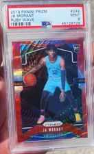JA Morant [Ruby Wave] #249 Prices [Rookie] | 2019 Panini Prizm