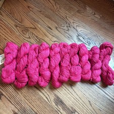 Noro Yarn KASHIRUKURU Lot of 10 Cashmere Silk Knitting 102 Pink Wool Polyamide