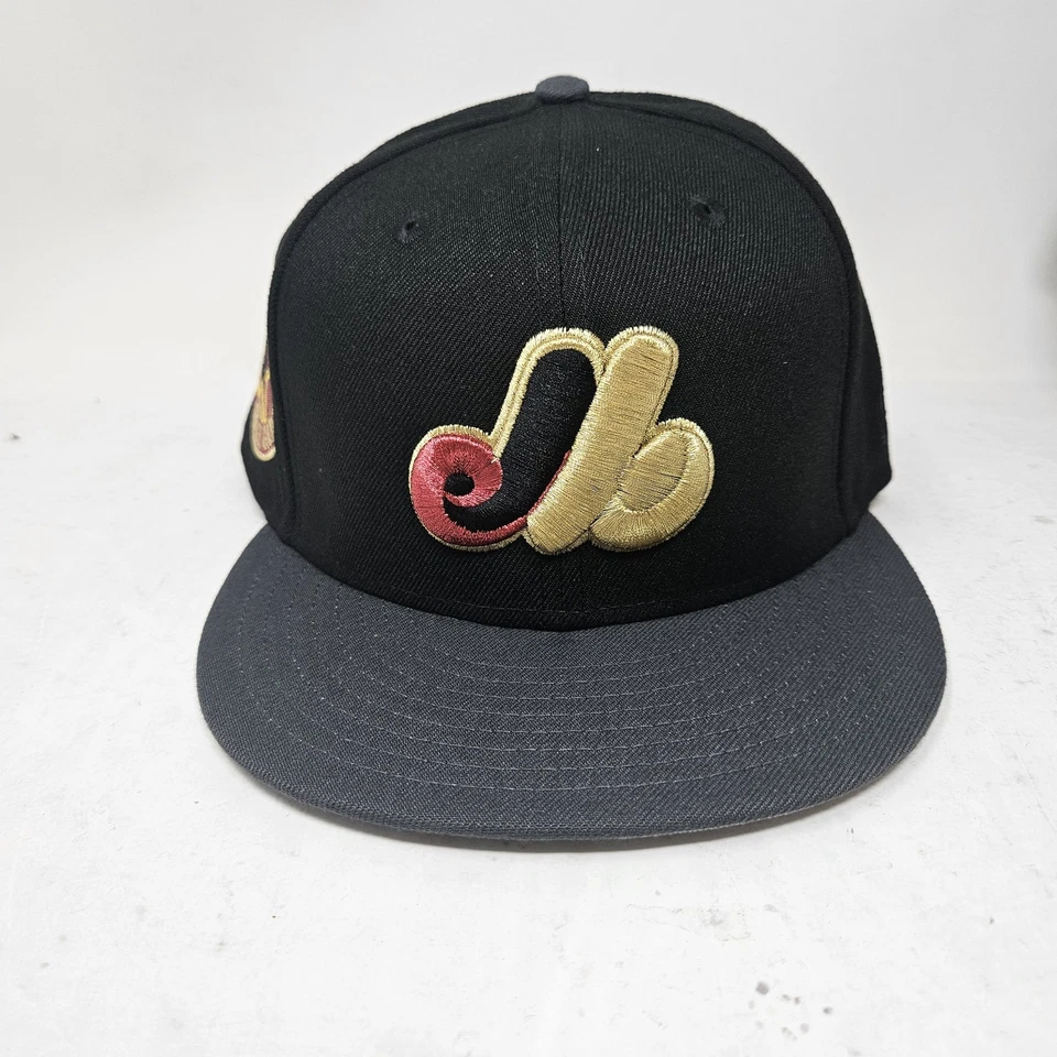 Игра New Era 59FIVE MLB Montreal Expos 1982 All Star черная облегающая - размер 7 5/8 - Изображение 2 из 4