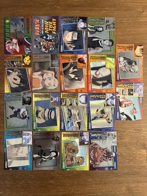 Naruto Way of the Ninja Event Cards 2002 Set of 18