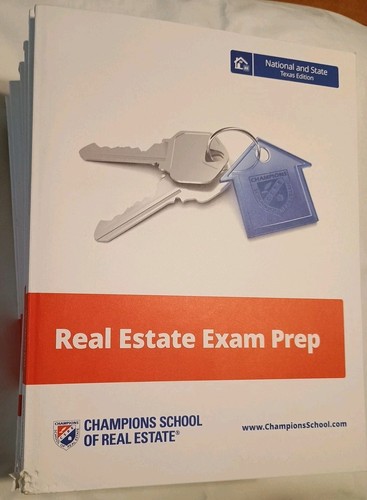Champions School Of Real Estate 30 Hour Principles 2021 Set Of 8 With Flashcards - Picture 11 of 24