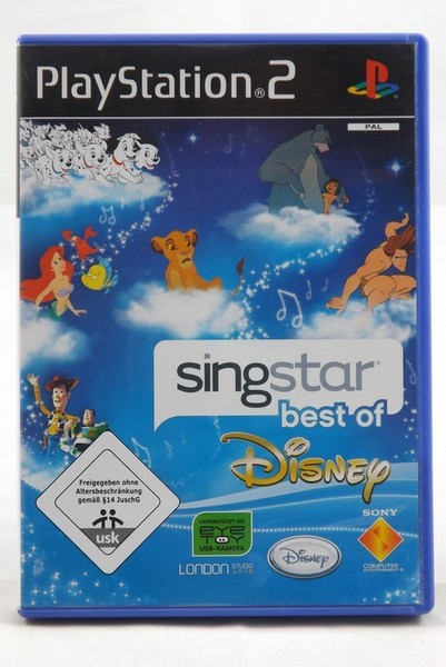 Singstar Best Of Disney (Sony Playstation 2) PS2 Spiel In Ovp - Gut-image