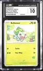 BULBASAUR DECK MY FIRST BATTLE POKEMON CGC 10 GEM MINT