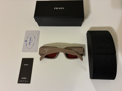 #ad Prada PR 17WS Ivory Pink Women#x27;s Sunglasses Free Shipping $55.00