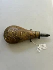 Original Civil War and Mexican War 1846 Brass Black Powder Flask NP Ames Mfg