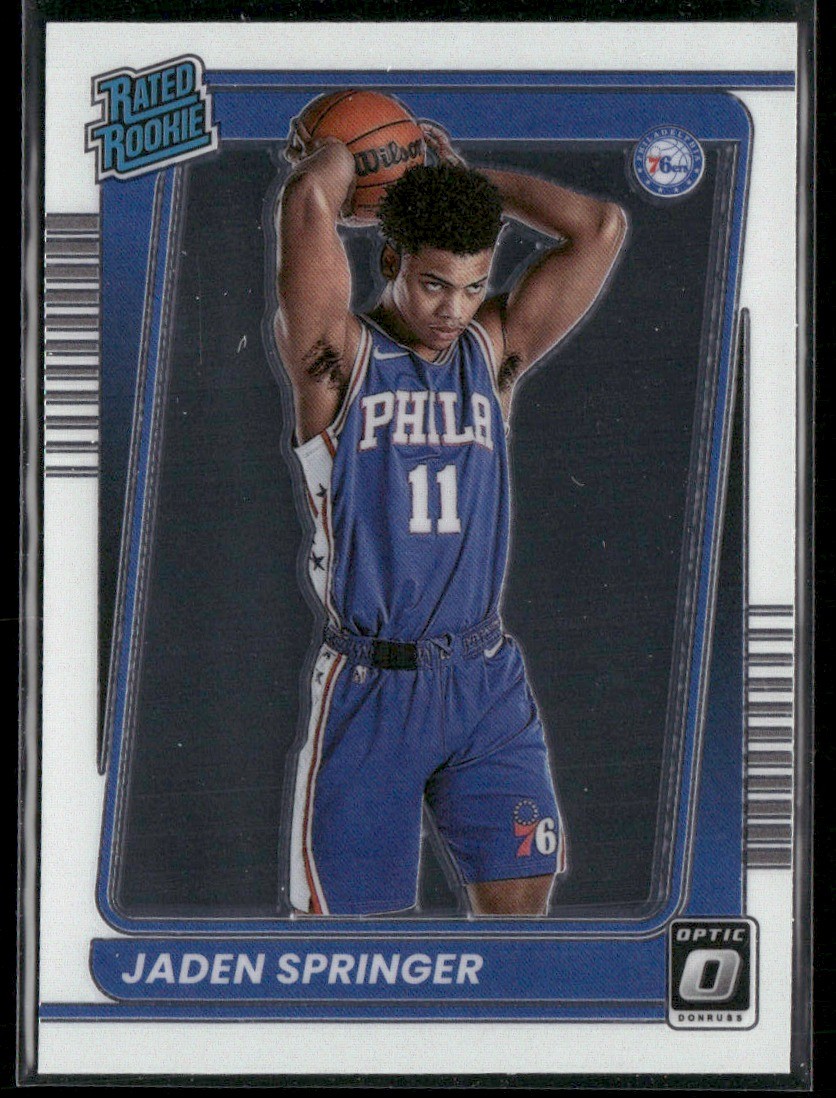 2021-22 Donruss Optic #197 Jaden Springer RC