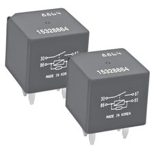 Automotive Relay 15328864 Pack of 2   12V 40A 4-Pin SPDT Automotive Relay
