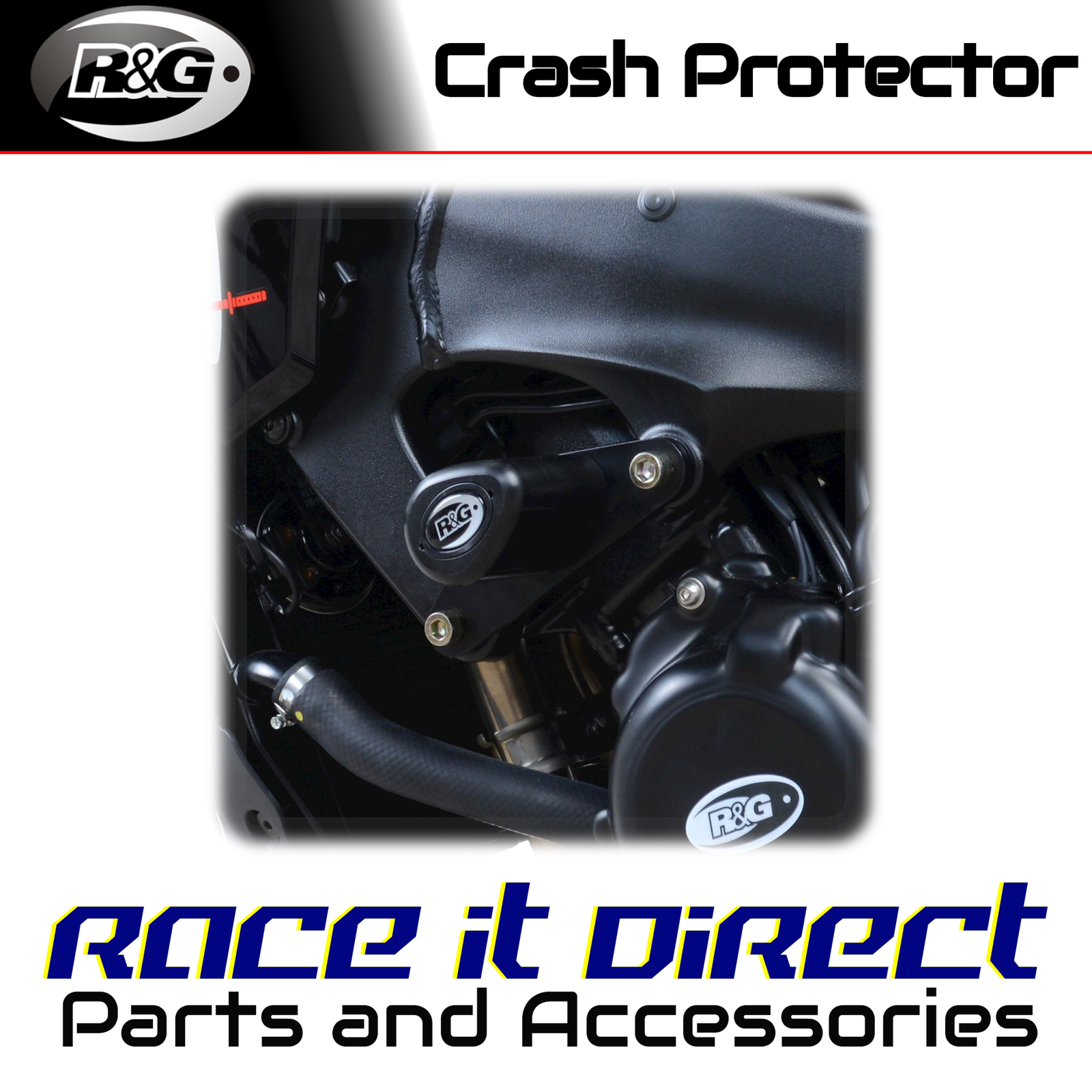 CP0472BL Crash Protectors Aero Style R&G