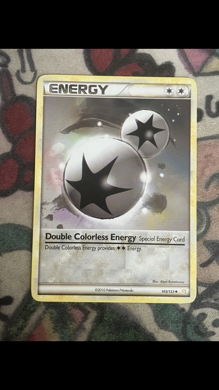 Double Colorless Energy 103/123 Heartgold  Soulsilver Regular Uncommon Pokemon
