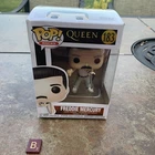 Queen - FUNKO POP! ROCKS: Queen - Freddie Mercury *box not perfect*