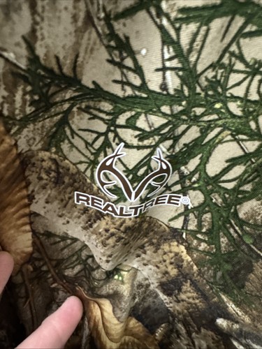 Realtree Women’s XXL Camo Hoodie Leaf Camo With Gaitor Super Nice - Picture 4 of 9
