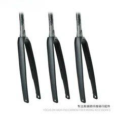 Carbon Ultra-Lightweight Road Bike Fork with Full-Hidden Internal Cable Routing