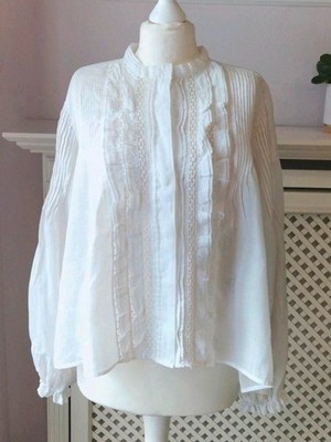 Isabel Marant Bluse mit Spitze, Größe 36 (franz.38), Neu