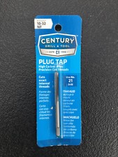 CENTURY 95007   10 - 32NF SAE HIGH CARBON ALLOY PLUG TAP