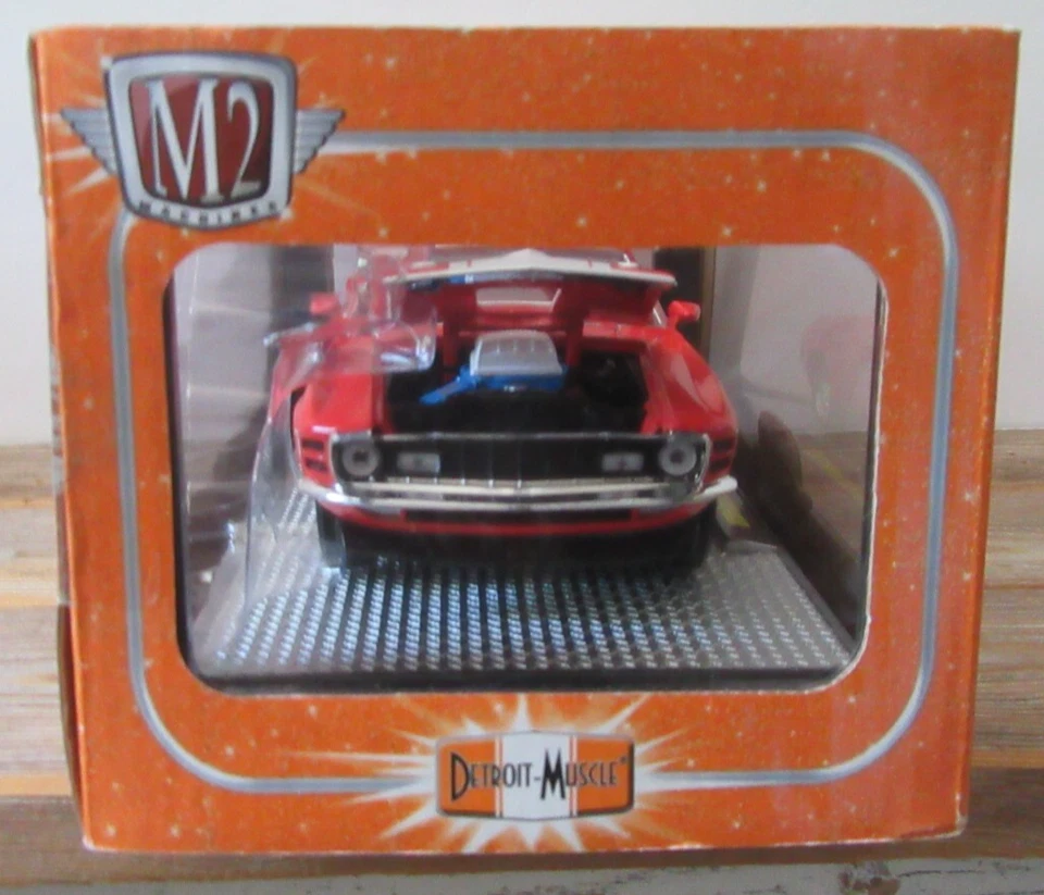 M2 Machines 2013 DETROIT MUSCLE  1970 FORD MUSTANG MACH 1 - 428 1:24 Diecast NIB - Image 2 of 4
