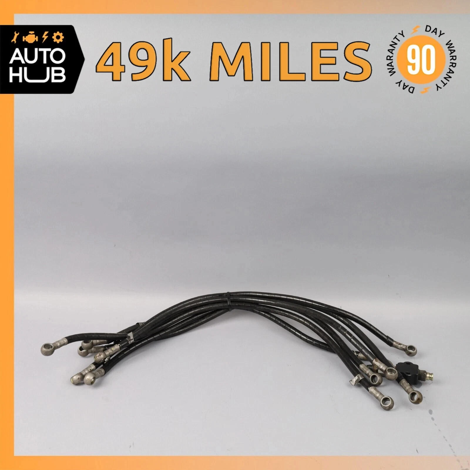 02-07 Maserati Spyder 4200 M138 F1 Transmission Hydraulic Hose Line Set OEM 49k