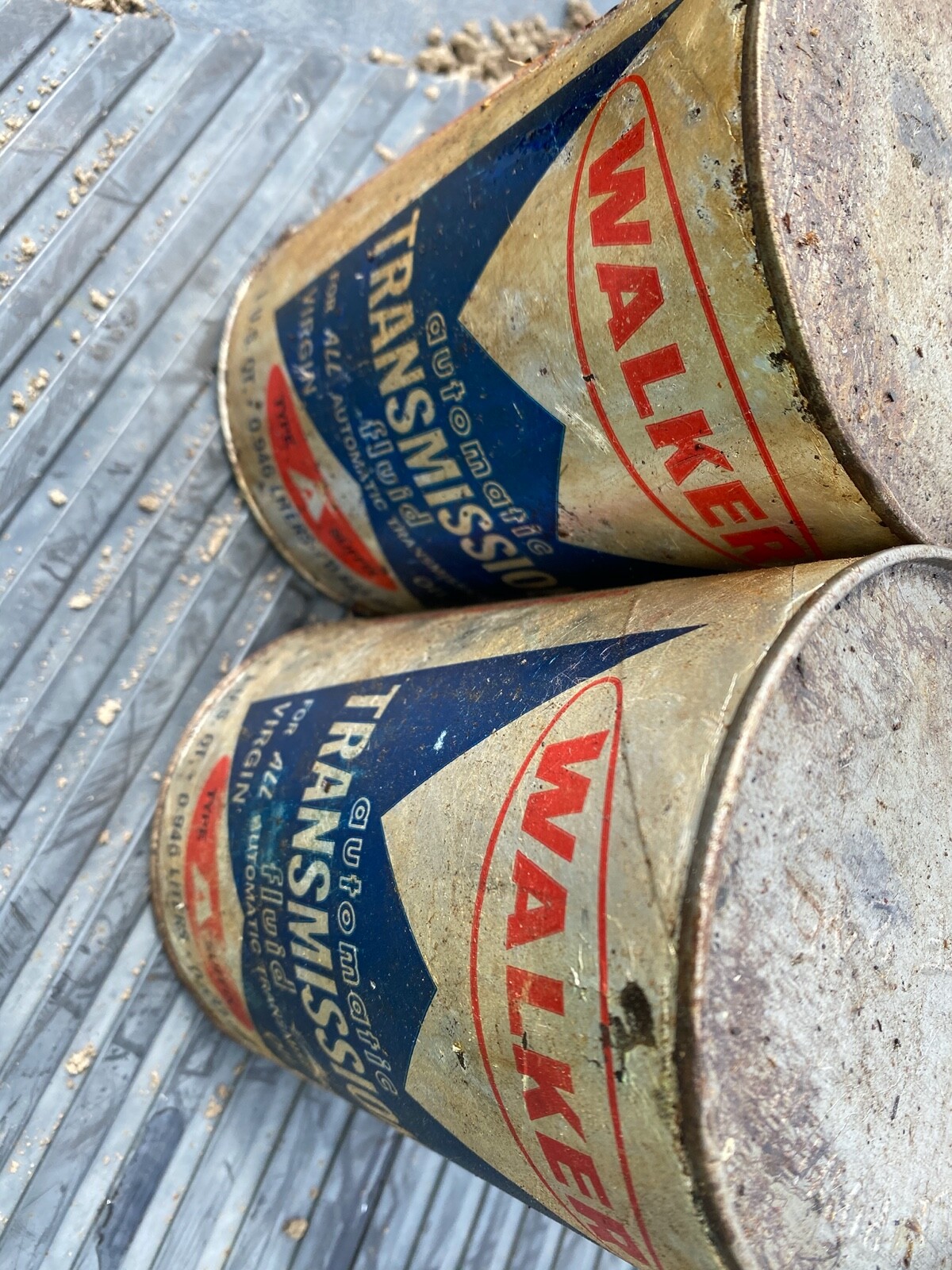 Walker Transmission Fluid Vintage eBay