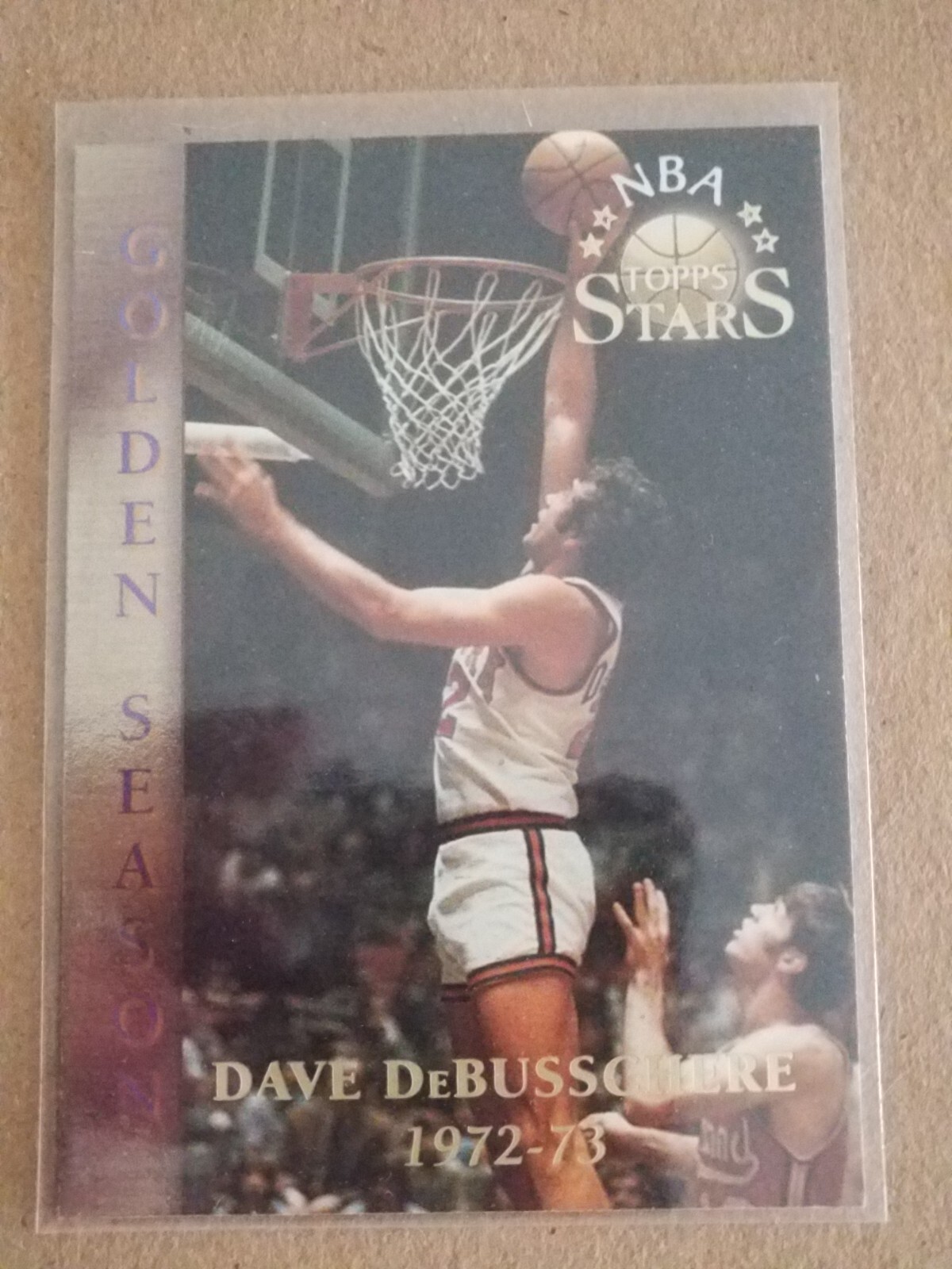 1996 Topps Stars Golden Season #63 Dave DeBusschere