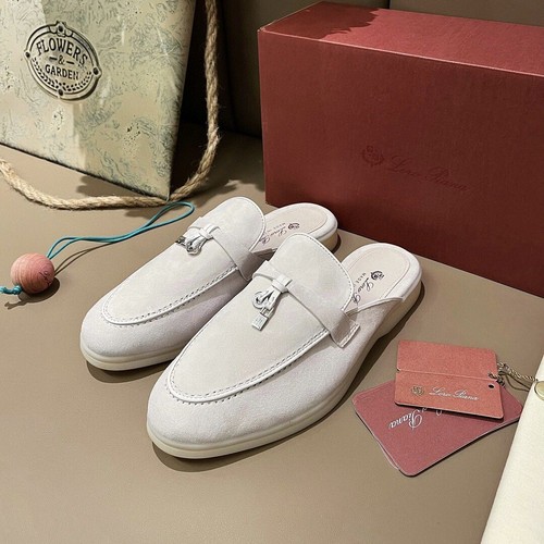 Italian Style Womens Real Suede Leather Slipper Mules Flats British Shoes Ladies - Picture 40 of 40