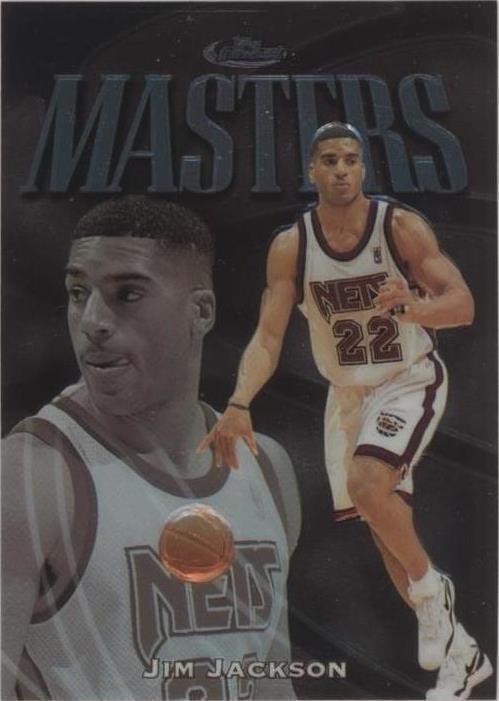 Jim Jackson Rookie Card 1997-98 Topps Finest - Uncommon Silver Jim Jackson #135 Embossed for ...