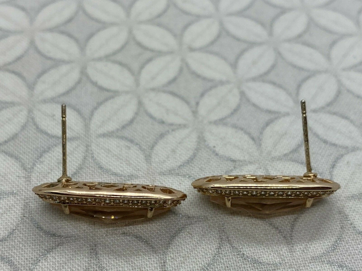 Kendra scott rose shop gold stud earrings