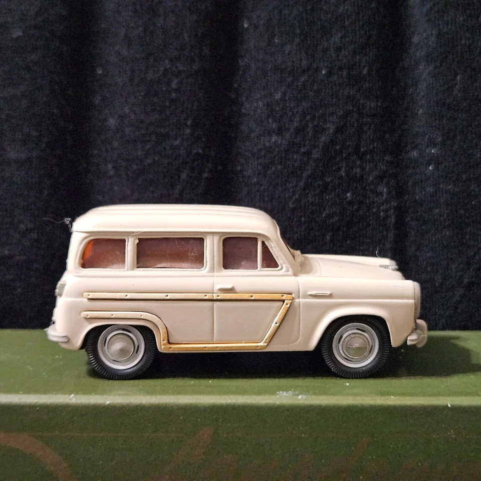 Lansdowne Models 56 1956 Ford Squire Estate Wagon Car LDM 20 1:43 Beige - Image 2 of 4