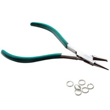Split Ring Opening Pliers Stone Setting Jewelry Beading Wire Wrapping Making