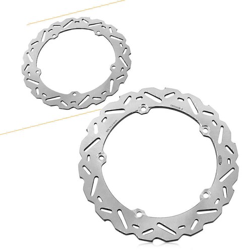 Motor Steel Front Disc Brake Rotors For Honda NC750S NC750X NC700S NC700X CTX700 - Picture 2 of 8