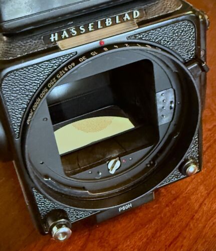 Hasselblad 203FE Medium Format Film Camera Black Body w/ PM45 and E12 back - Picture 4 of 16