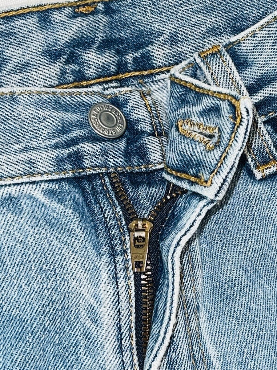 Vtg Y2K USA Made Levi's® 505™ Regular Straight Leg Batwing Tag