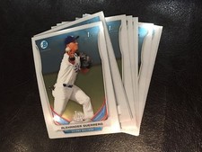 2014 Bowman BCP106 Alexander Guerrero 10 count all chrome lot Los Angeles Dodger