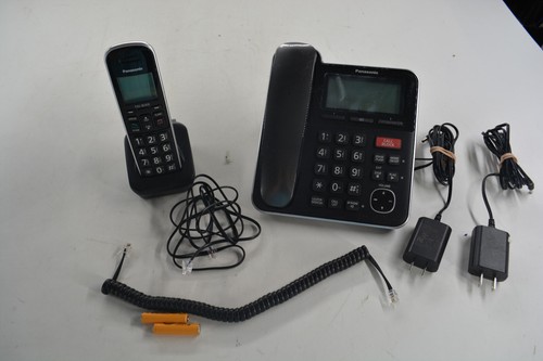 Panasonic Expandable Corded/Cordless Phone System KX-TGB850B (Black) - Zdjęcie 3 z 5