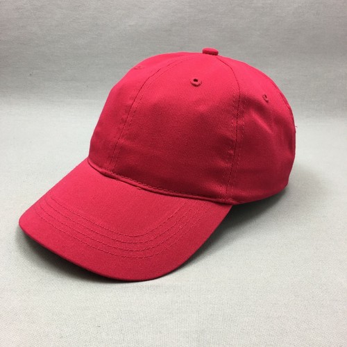 Blank Hat Cap Strap Back Mens Red Enza 