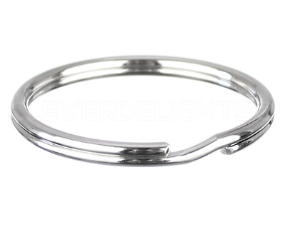 Split Key Rings 15mm 25mm 35mm Key Chain Ring - 10 25 50 100 1000 - 1'' 2'' 3''