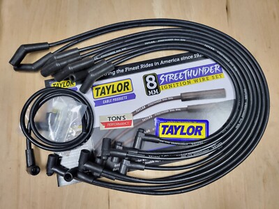 Taylor 56032 Street Thunder Spark Plug Wire Set For Chevy Big Block BBC, Over VC