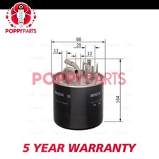 Fits Audi A4 A6 Allroad 2.5 TDi 3.3 + Other Models Fuel Filter Poppy