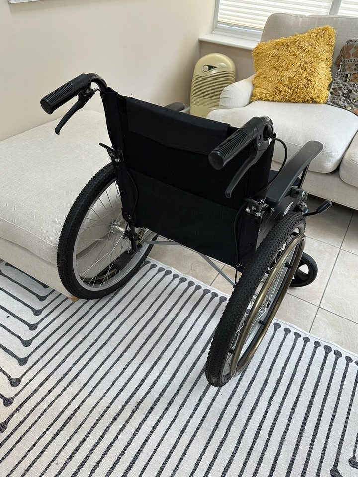 EliteCare Voyager All Terrain Outdoor self propel Manual Wheel Chair