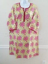 INDIAN CASUAL WEAR SELF PRINTED COTTON KURTI SIZE 46"