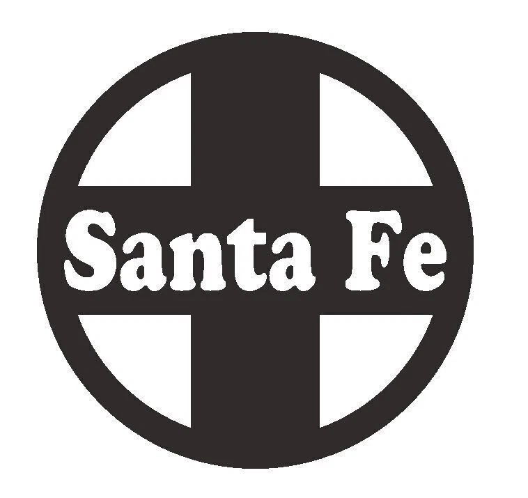 SAND DOLLAR SALES Santa Fe Railroad Railway Train Sticker Decal R329