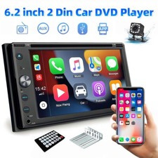 Double Din 6.2" Car Radio Stereo Apple Carplay CD/DVD Player Android auto USB/TF